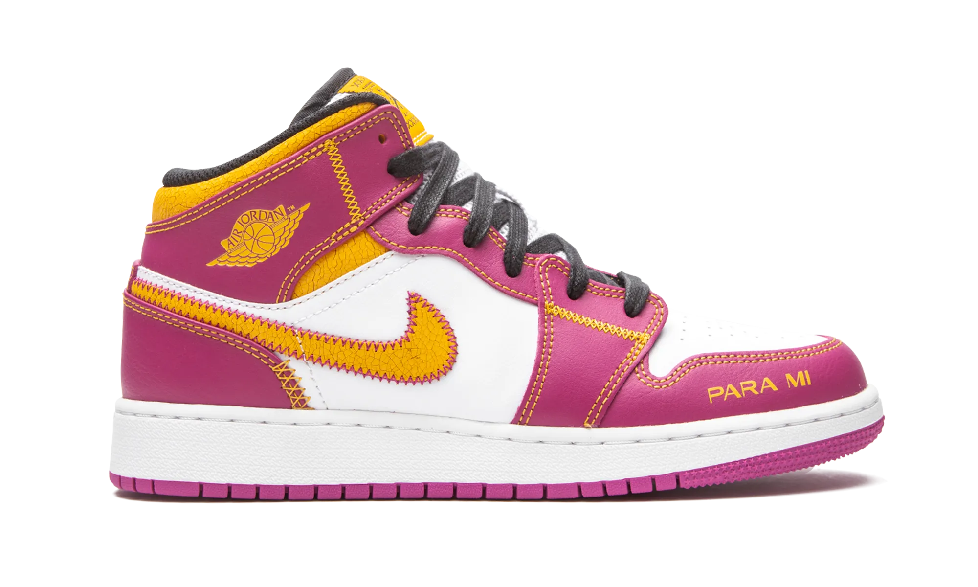 Air Jordan 1 Mid DOD PS "Day of the Dead" jordan preschool kids shoes