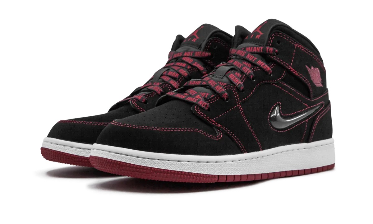 Air Jordan 1 Mid Fearless GS "Come Fly With Me" jordan grade school sneakers