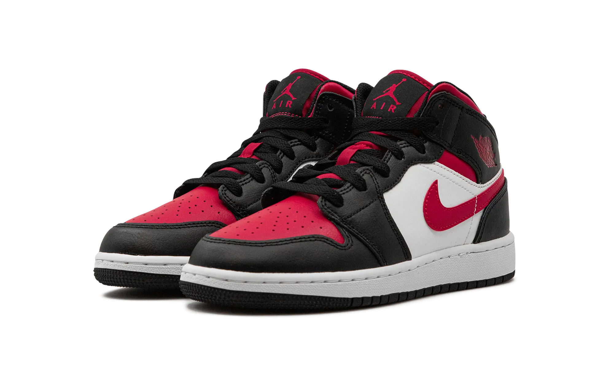 Air Jordan 1 Mid GS "Alternate Bred Toe" jordan school kids shoes