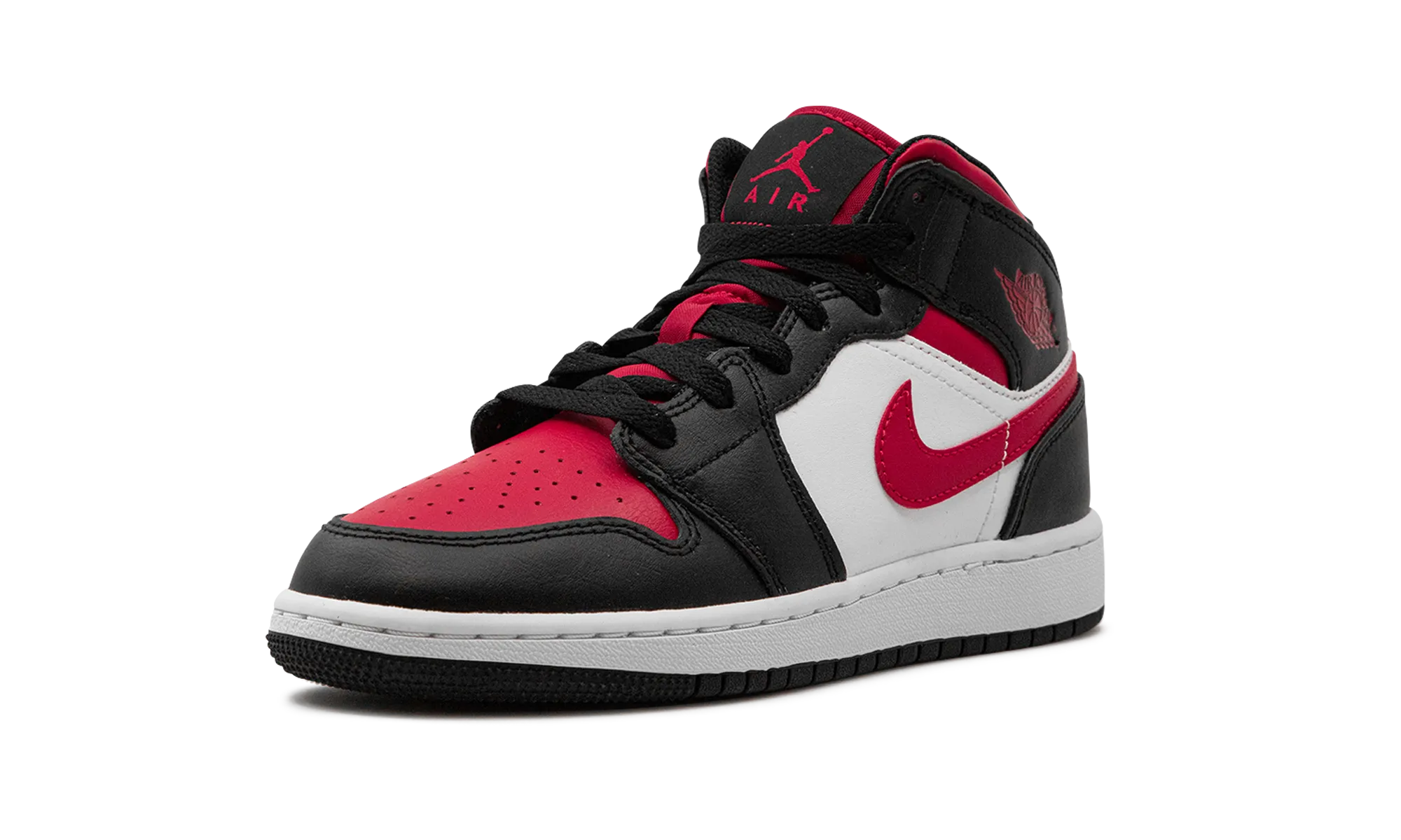 Air Jordan 1 Mid GS "Alternate Bred Toe" jordan school kids shoes