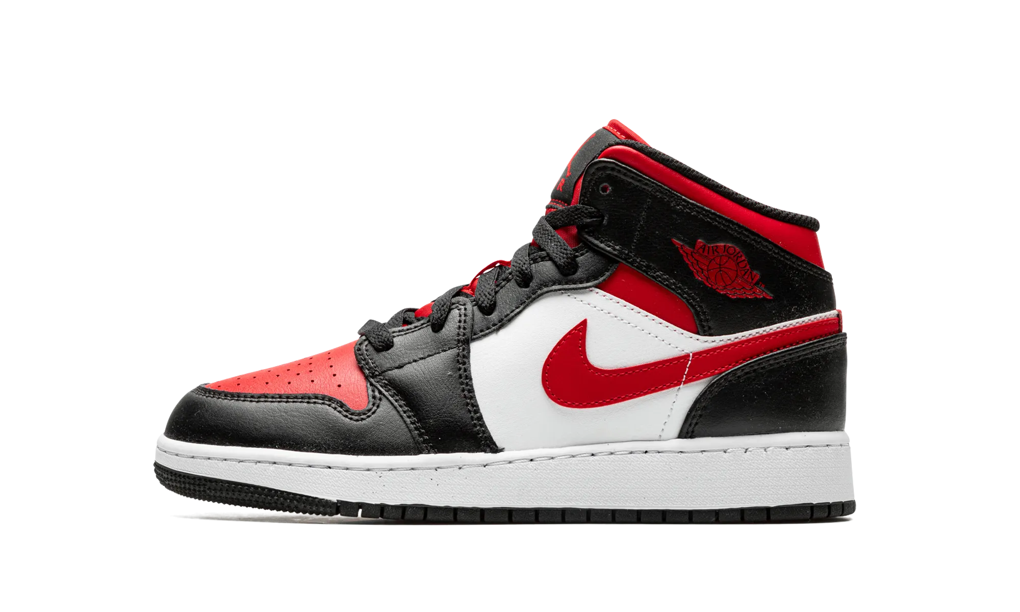 Air Jordan 1 Mid GS "Alternate Bred Toe" jordan school kids shoes
