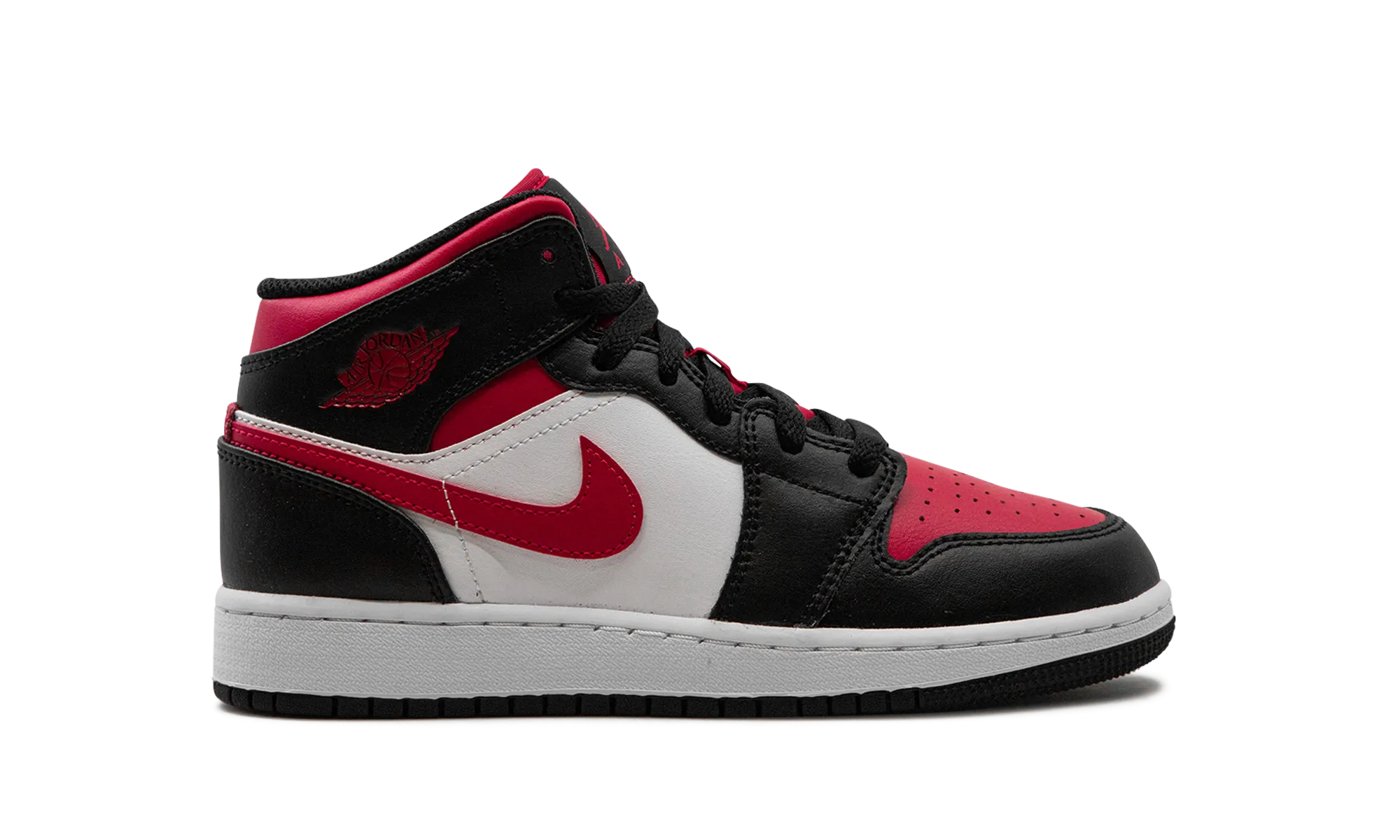 Air Jordan 1 Mid GS "Alternate Bred Toe" jordan school kids shoes