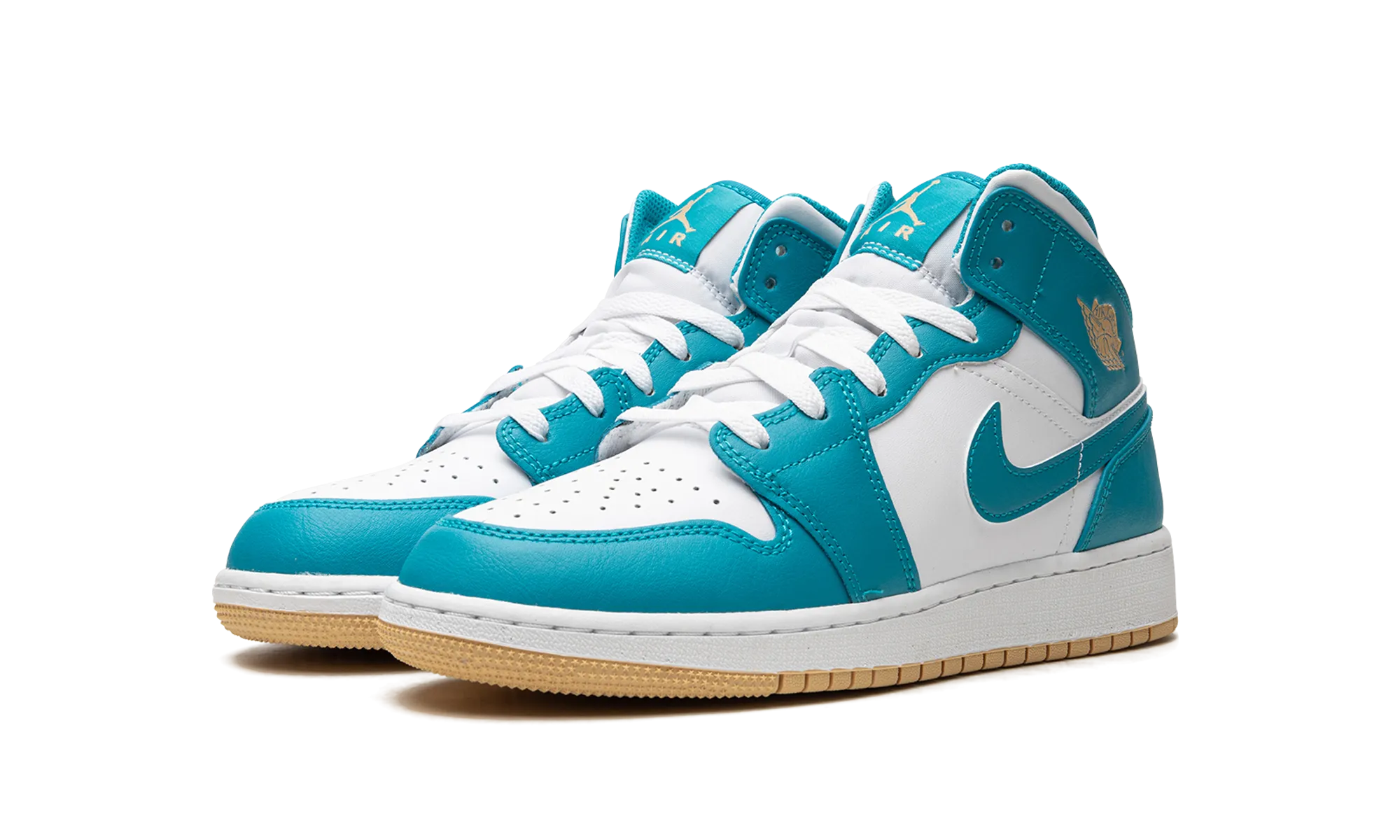 Air Jordan 1 Mid GS "Aquatone" jordan school kids shoes