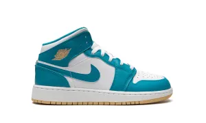 Air Jordan 1 Mid GS "Aquatone" Jordan Grade School styles
