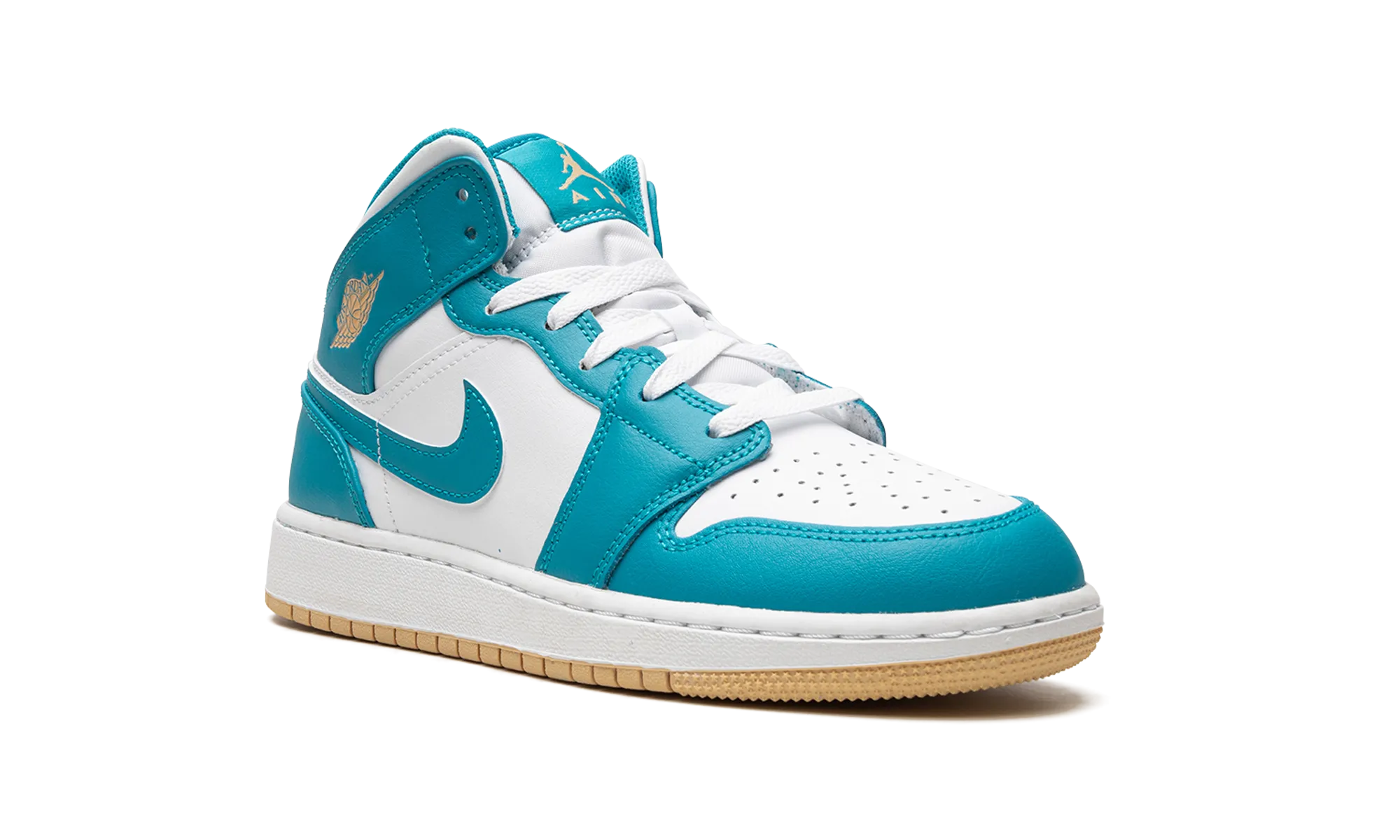 Air Jordan 1 Mid GS "Aquatone" jordan school kids shoes