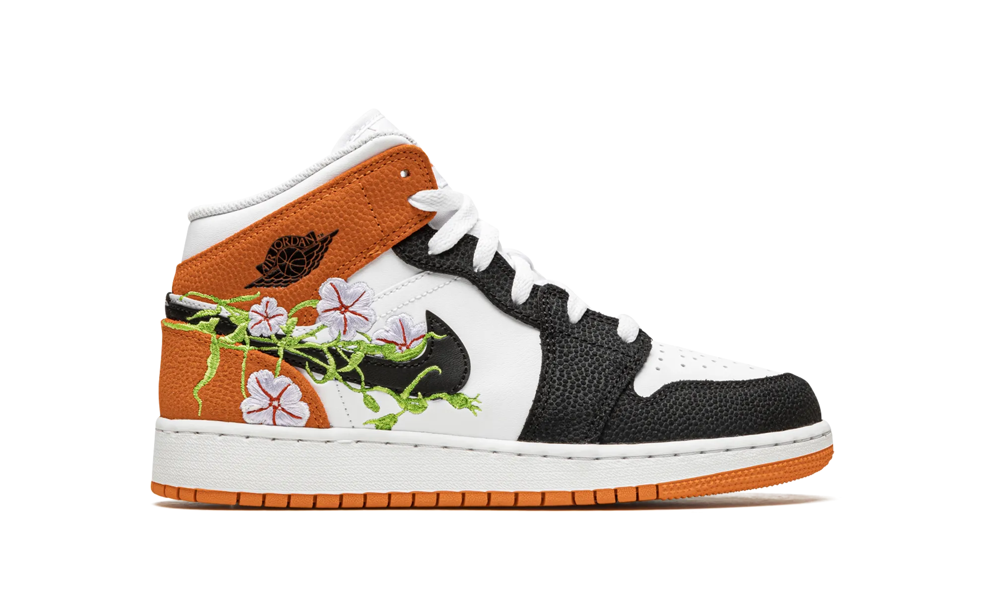 Air Jordan 1 Mid GS "Basketball Blossom" jordan school kids shoes