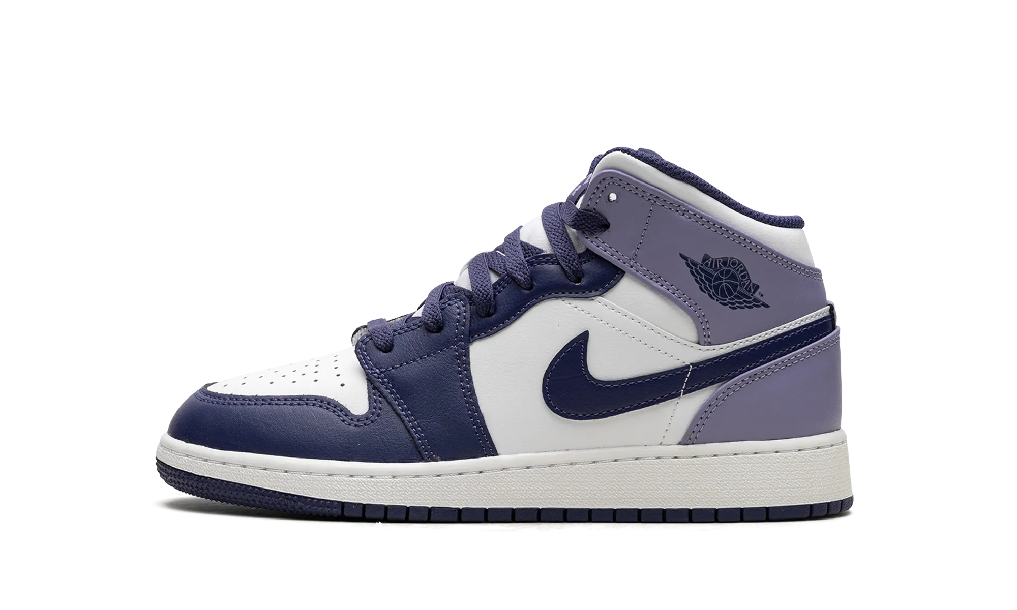 Air Jordan 1 Mid GS "Blueberry" Jordan Grade School styles