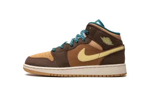 Air Jordan 1 Mid GS "Cacao Wow" Jordan Grade School styles