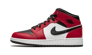 Air Jordan 1 Mid GS "Chicago Black Toe" Jordan Grade School styles