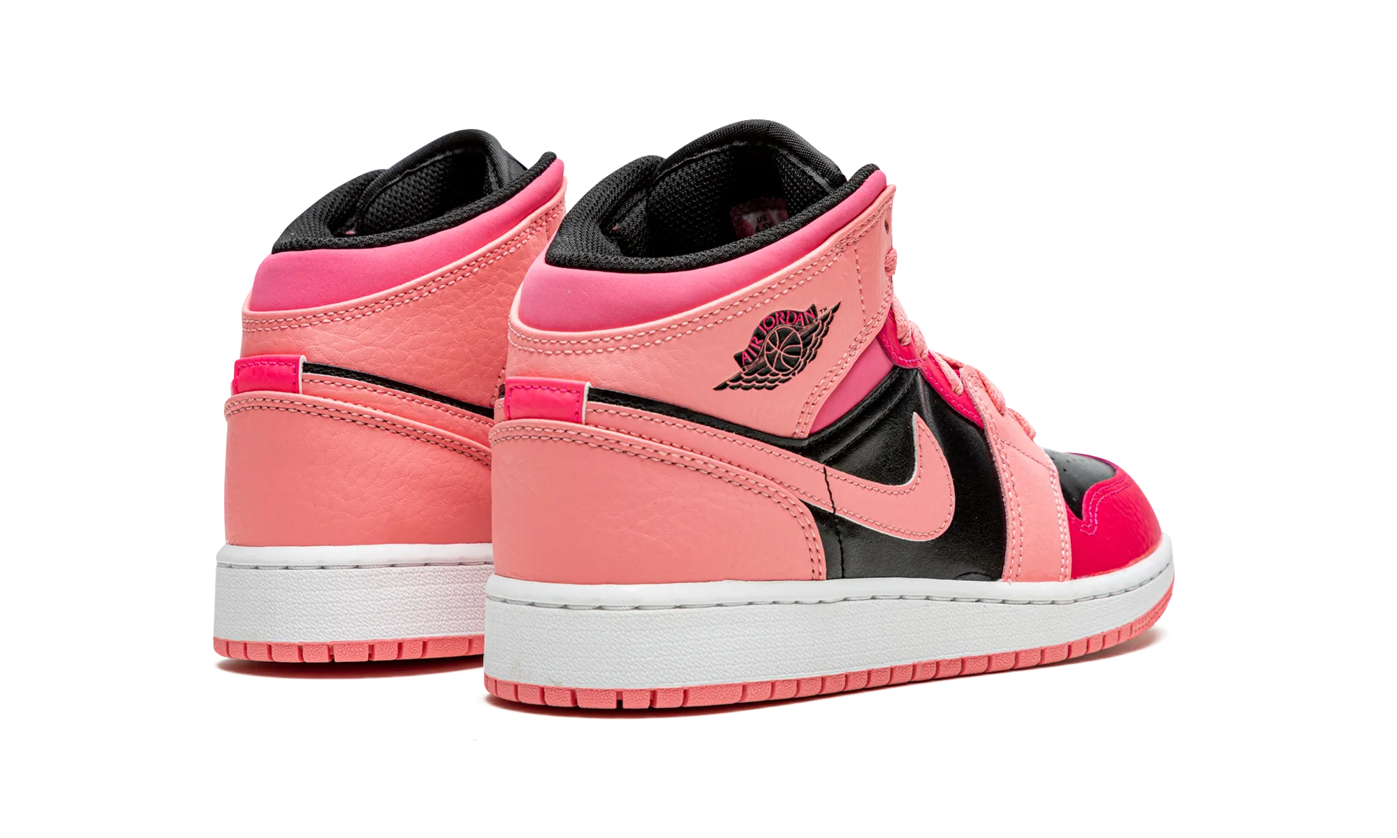 Air Jordan 1 Mid GS "Coral Chalk" jordan grade school sneakers