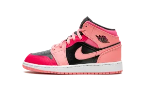 Air Jordan 1 Mid GS "Coral Chalk" Jordan Grade School shoes