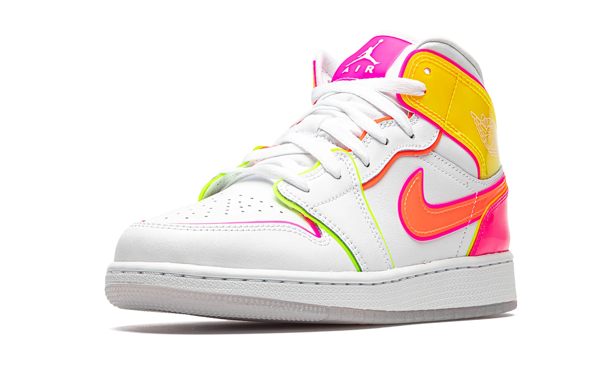 Air Jordan 1 Mid GS "Edge Glow" jordan grade school sneakers