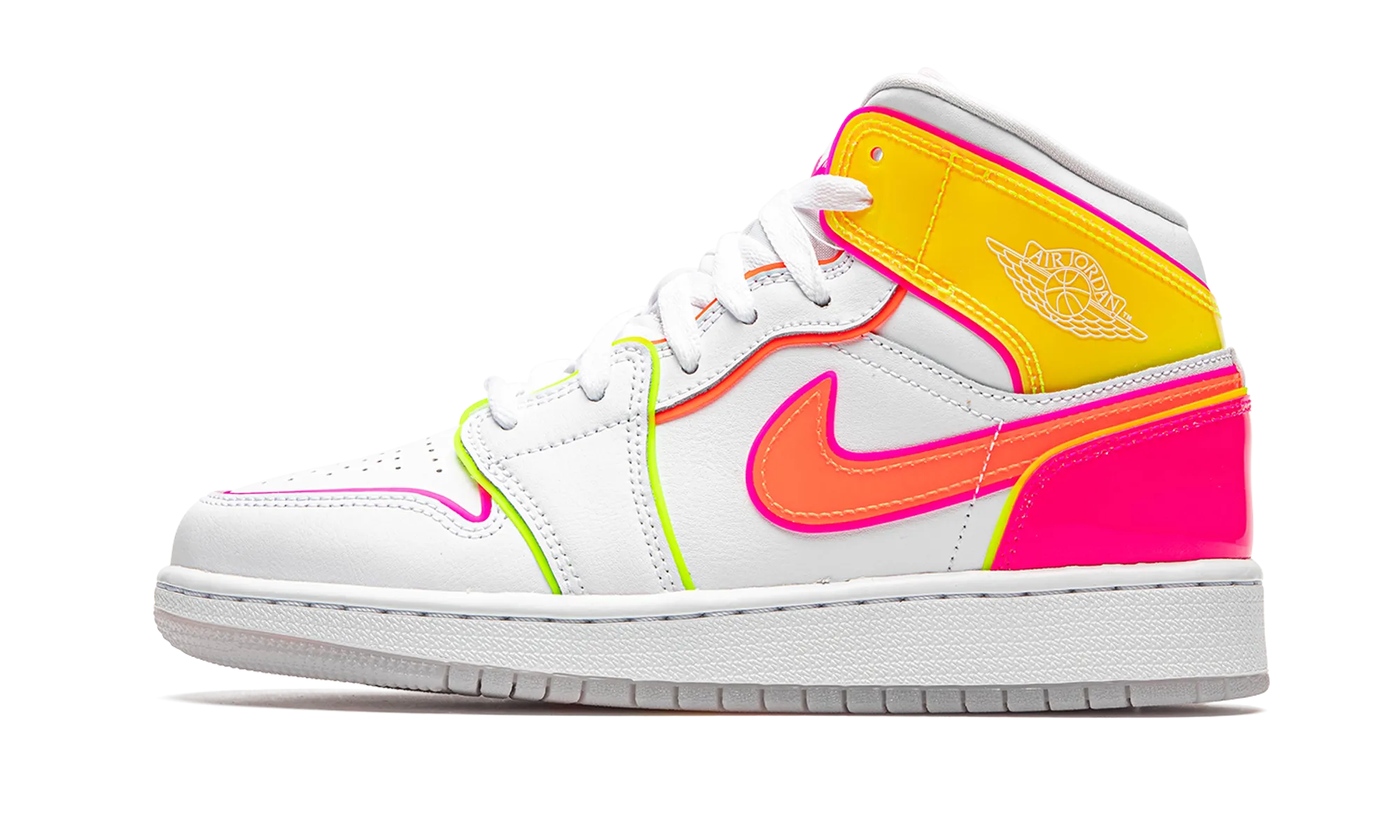 Air Jordan 1 Mid GS "Edge Glow" jordan grade school sneakers