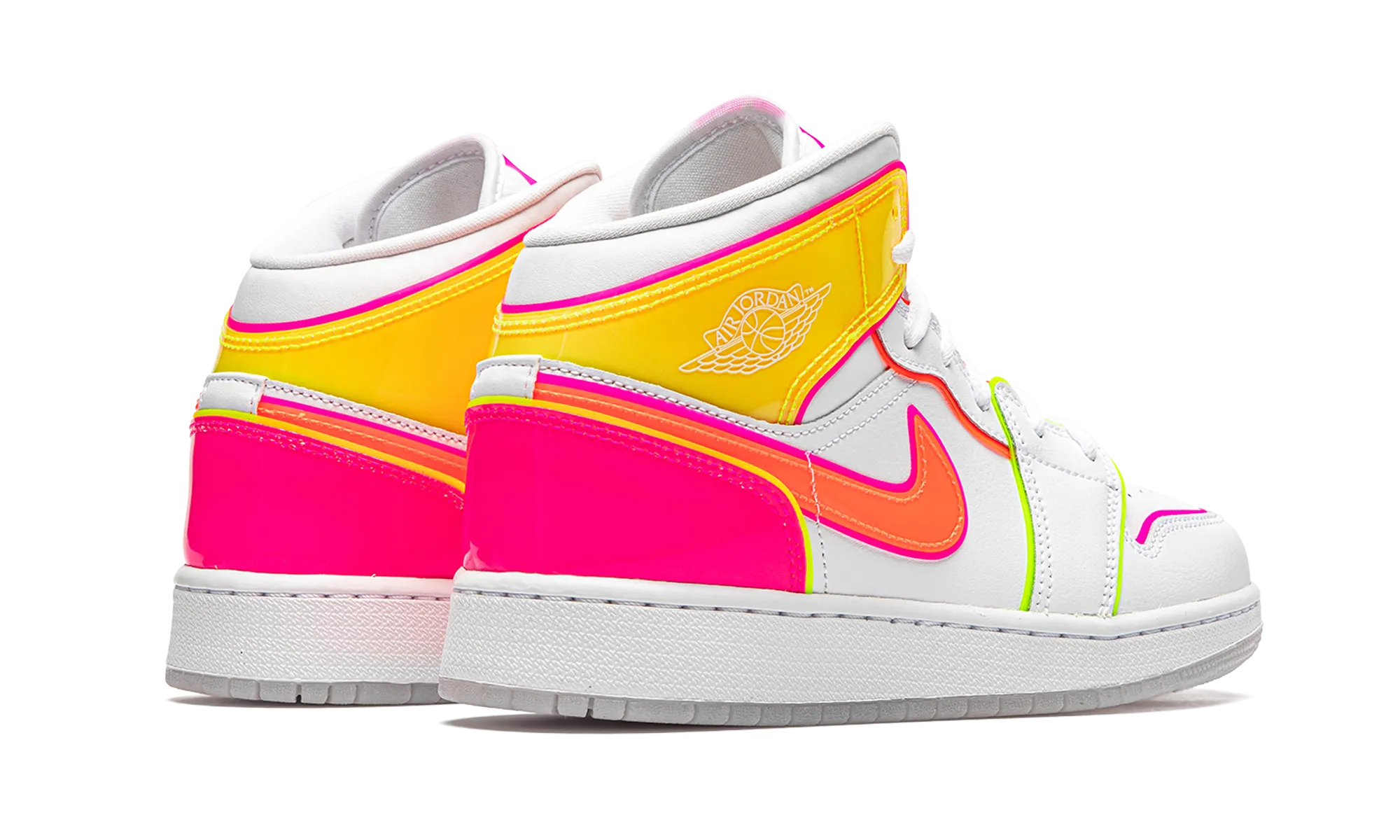 Air Jordan 1 Mid GS "Edge Glow" jordan grade school sneakers