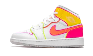 Air Jordan 1 Mid GS "Edge Glow" Jordan Grade School shoes