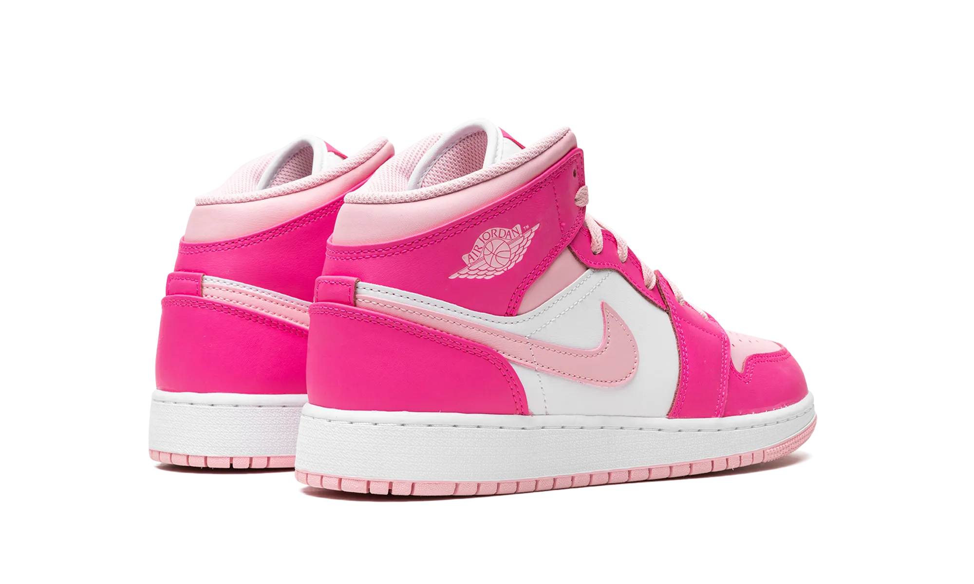Air Jordan 1 Mid GS "Fierce Pink" jordan school kids shoes