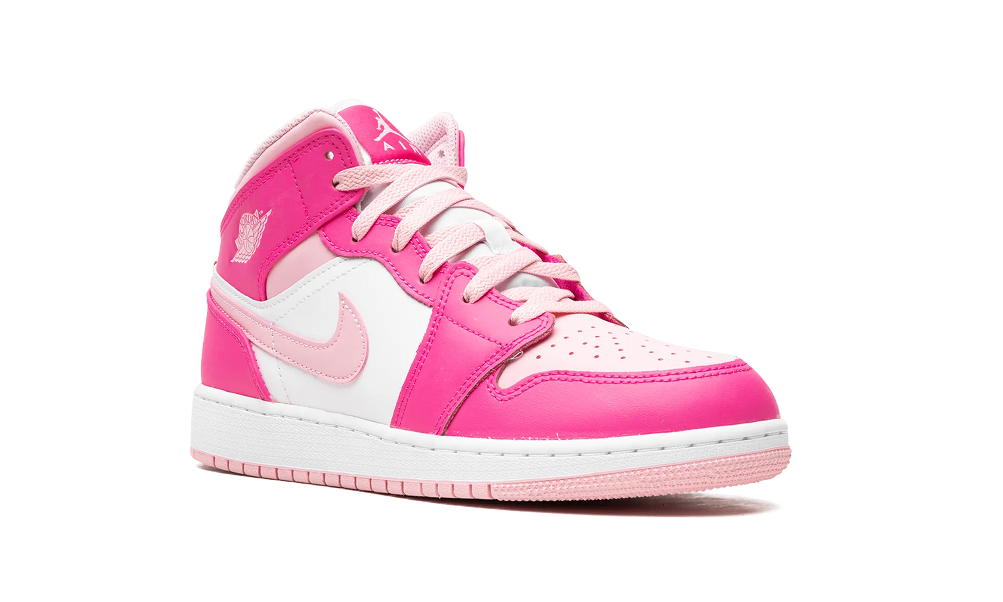 Air Jordan 1 Mid GS "Fierce Pink" jordan school kids shoes