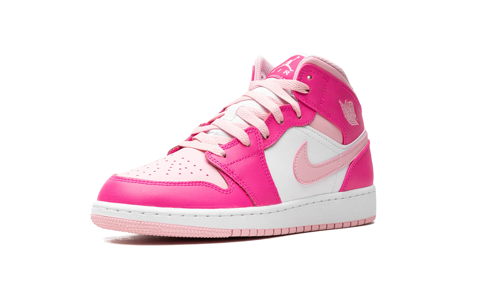 Air Jordan 1 Mid GS "Fierce Pink" jordan school kids shoes