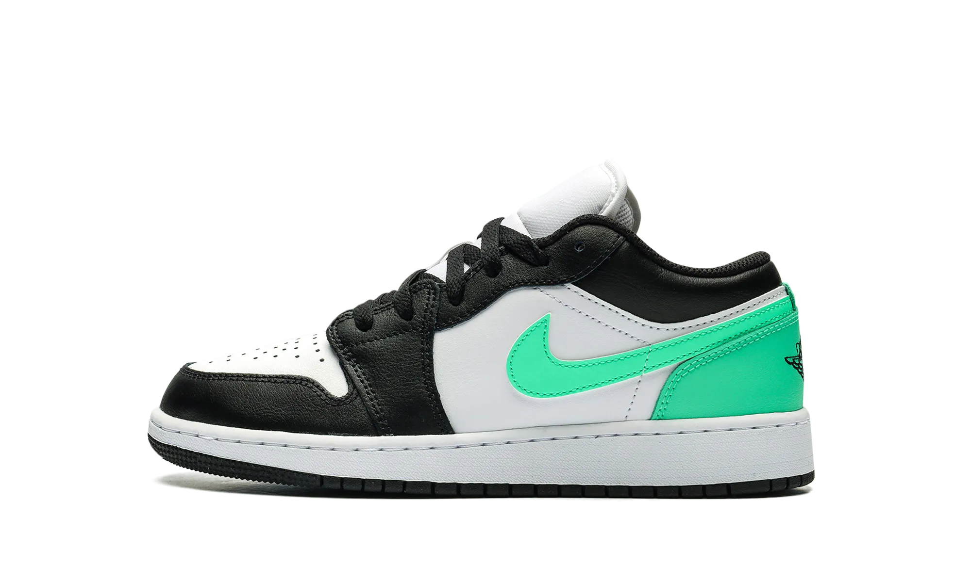 Air Jordan 1 Mid GS "GREEN GLOW" Jordan Grade School shoes