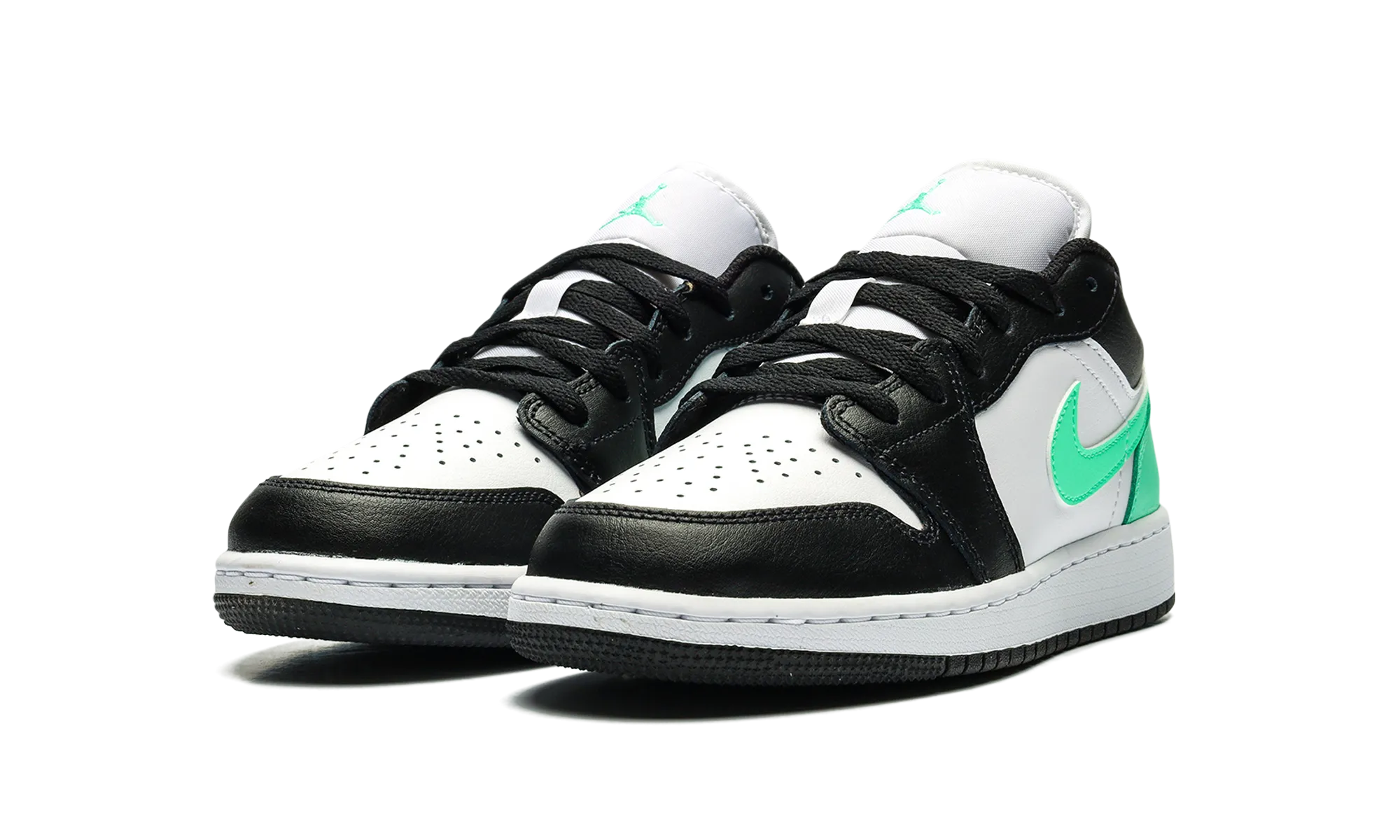 Air Jordan 1 Mid GS "GREEN GLOW" jordan grade school sneakers