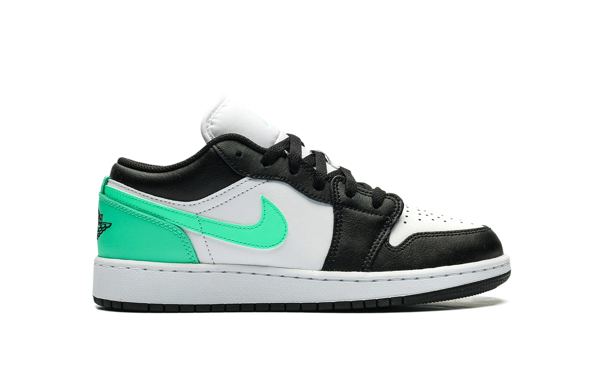 Air Jordan 1 Mid GS "GREEN GLOW" jordan grade school sneakers