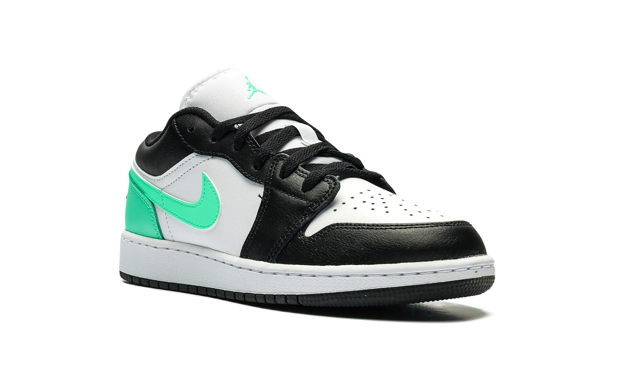 Air Jordan 1 Mid GS "GREEN GLOW" jordan grade school sneakers