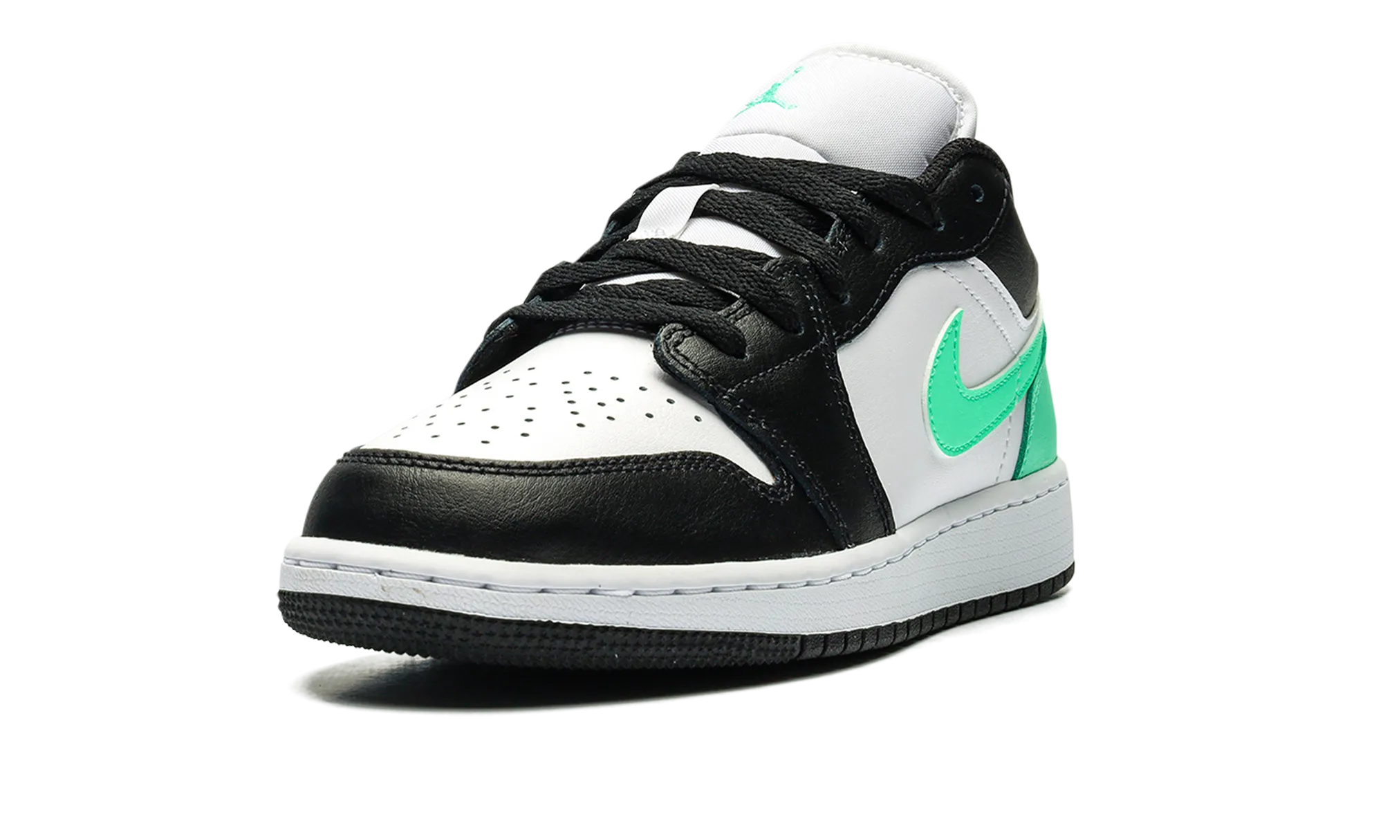 Air Jordan 1 Mid GS "GREEN GLOW" jordan grade school sneakers
