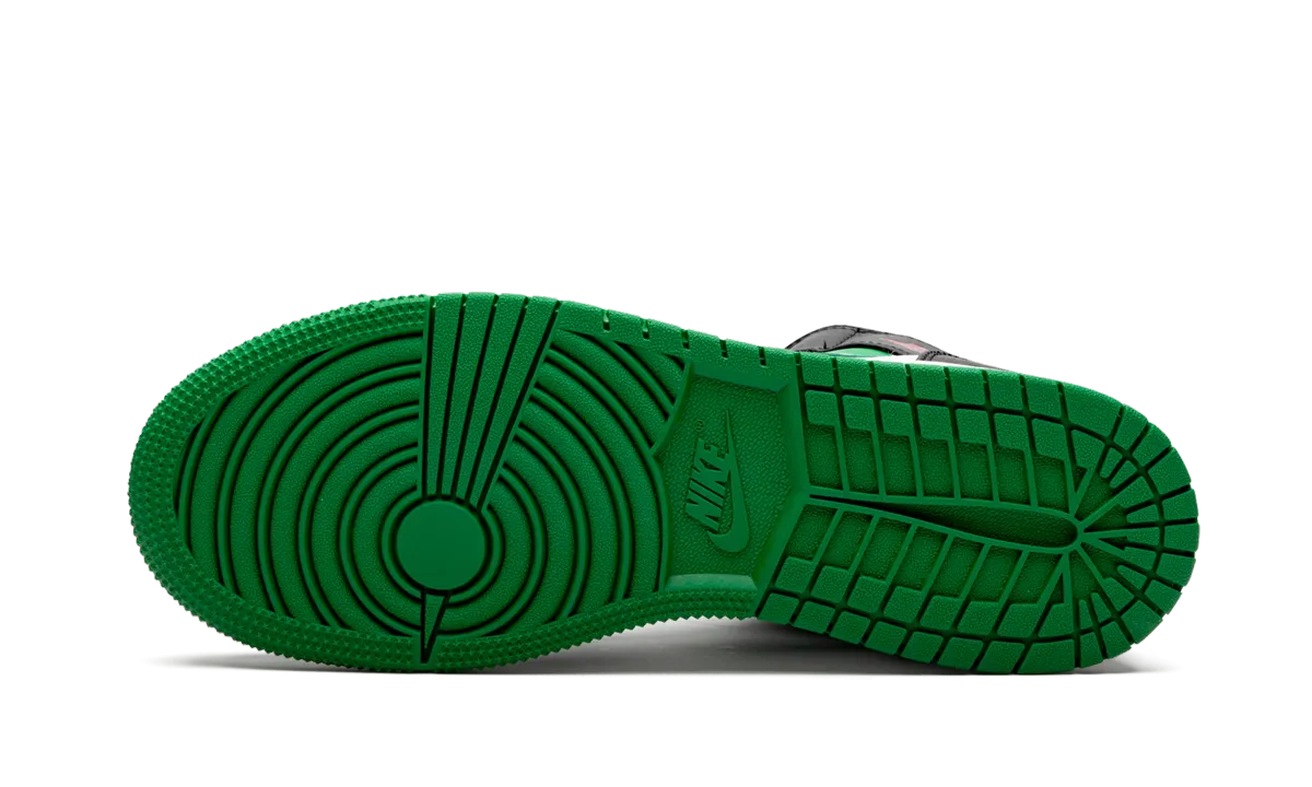 Air Jordan 1 Mid GS "Green Toe" jordan school kids shoes