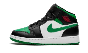 Air Jordan 1 Mid GS "Green Toe" Jordan Grade School styles