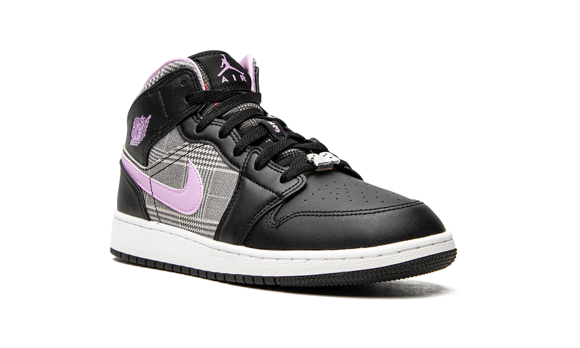Air Jordan 1 Mid GS "Houndstooth" jordan grade school sneakers