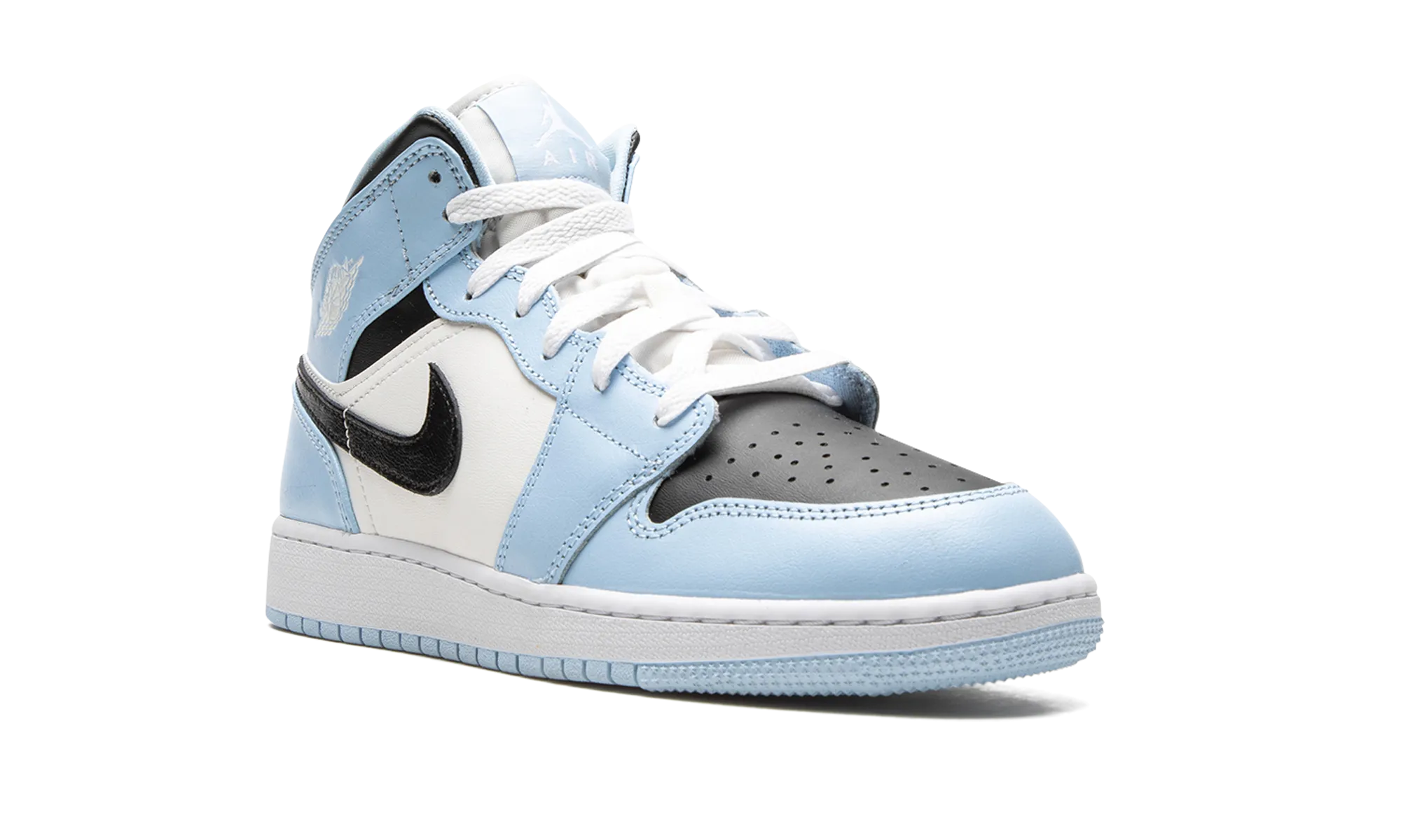Air Jordan 1 Mid GS "Ice Blue" jordan school kids shoes
