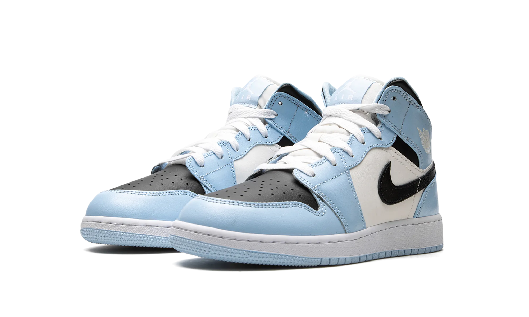 Air Jordan 1 Mid GS "Ice Blue" jordan school kids shoes