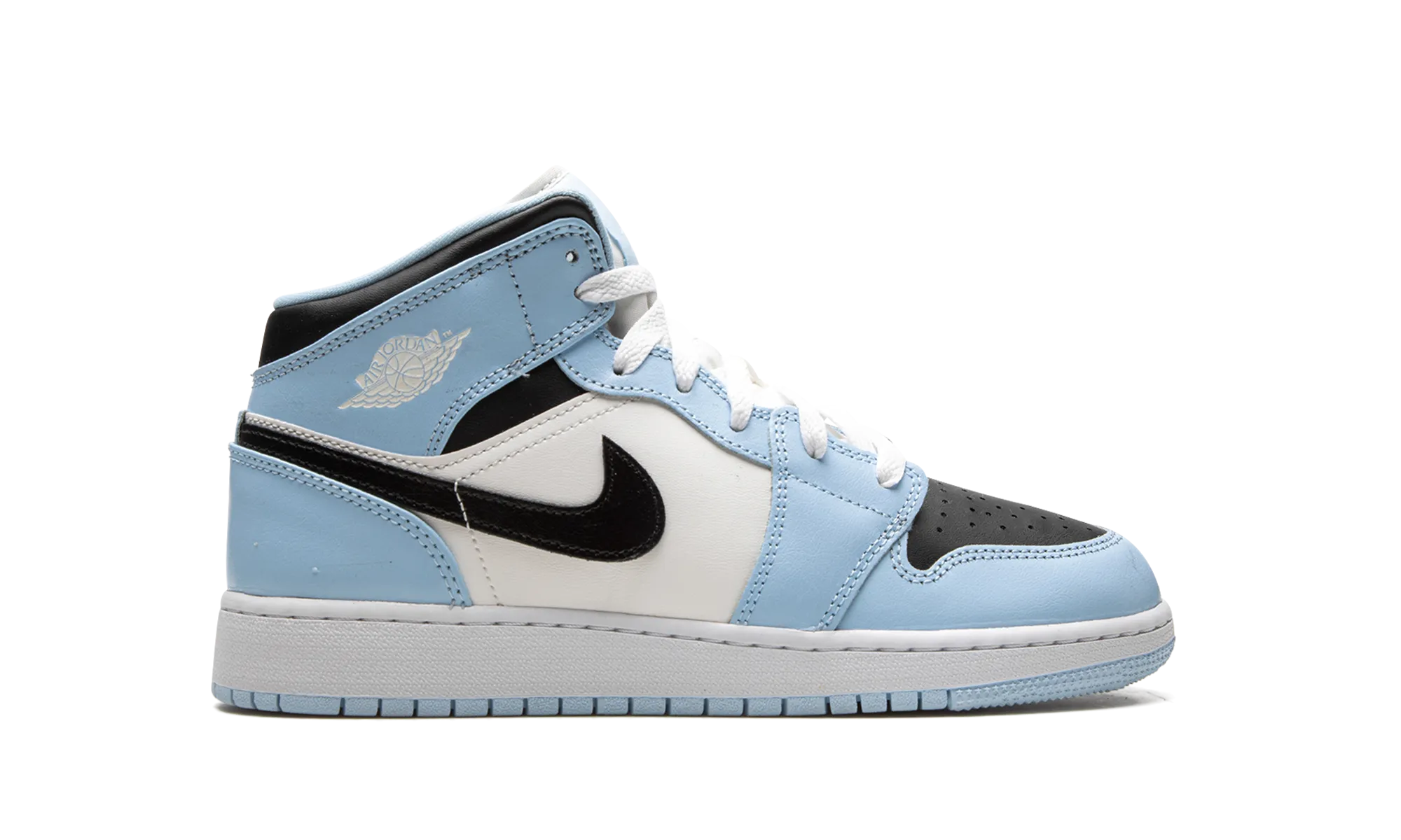 Air Jordan 1 Mid GS "Ice Blue" jordan school kids shoes