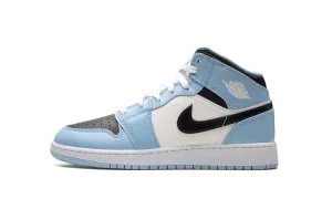 Air Jordan 1 Mid GS "Ice Blue" Jordan Grade School styles