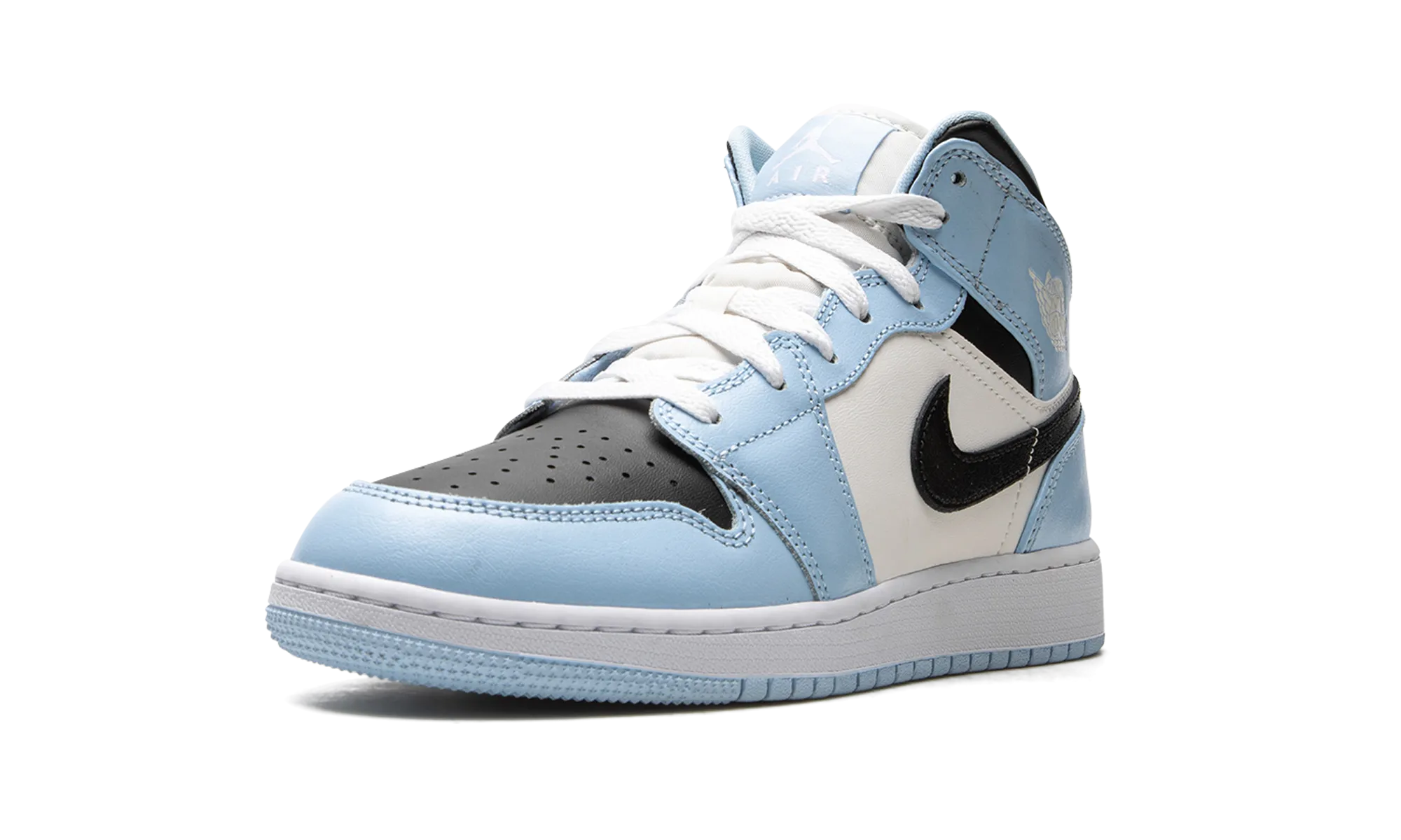 Air Jordan 1 Mid GS "Ice Blue" jordan school kids shoes