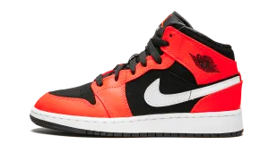 Air Jordan 1 Mid GS "Infrared" Jordan Grade School styles