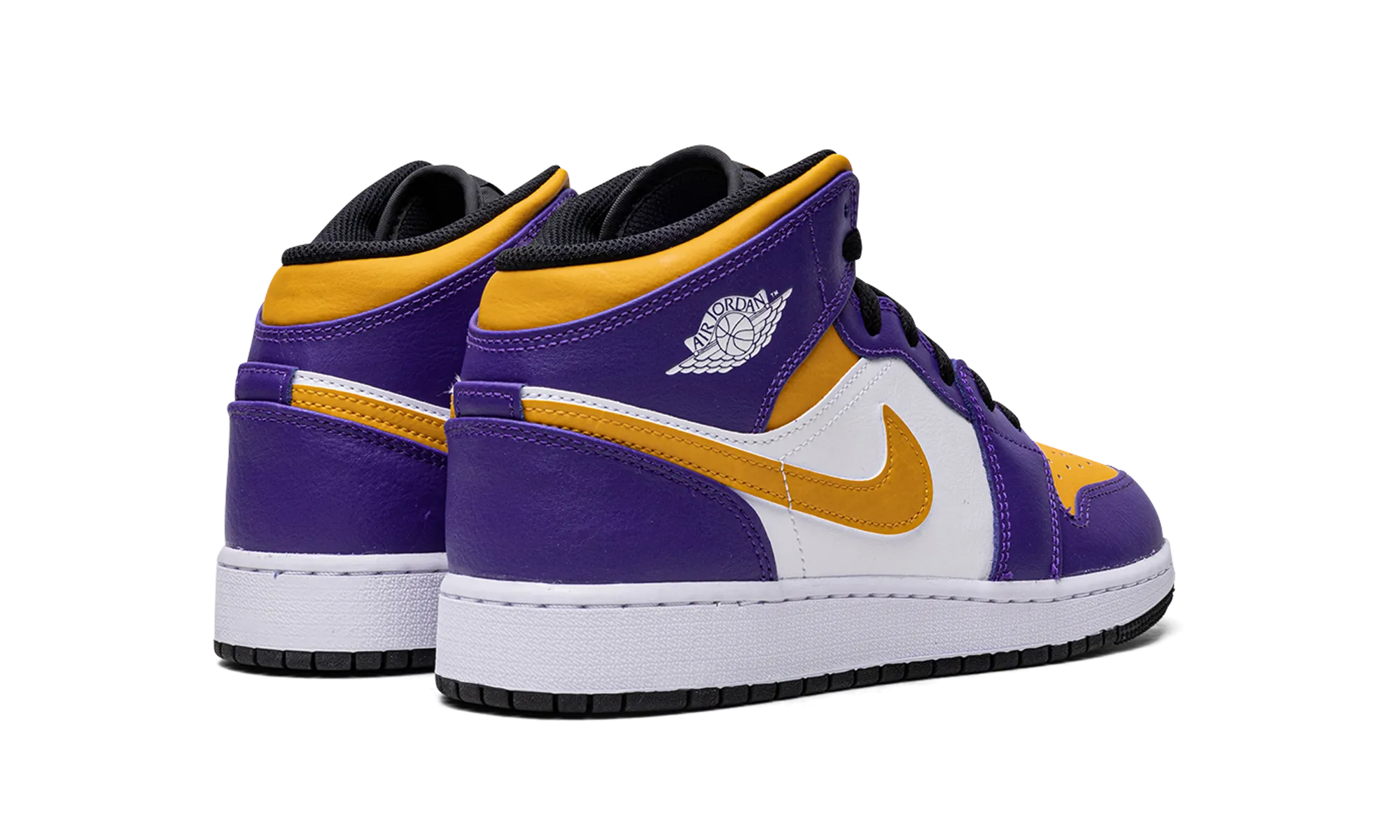 Air Jordan 1 Mid GS "Lakers" jordan grade school sneakers