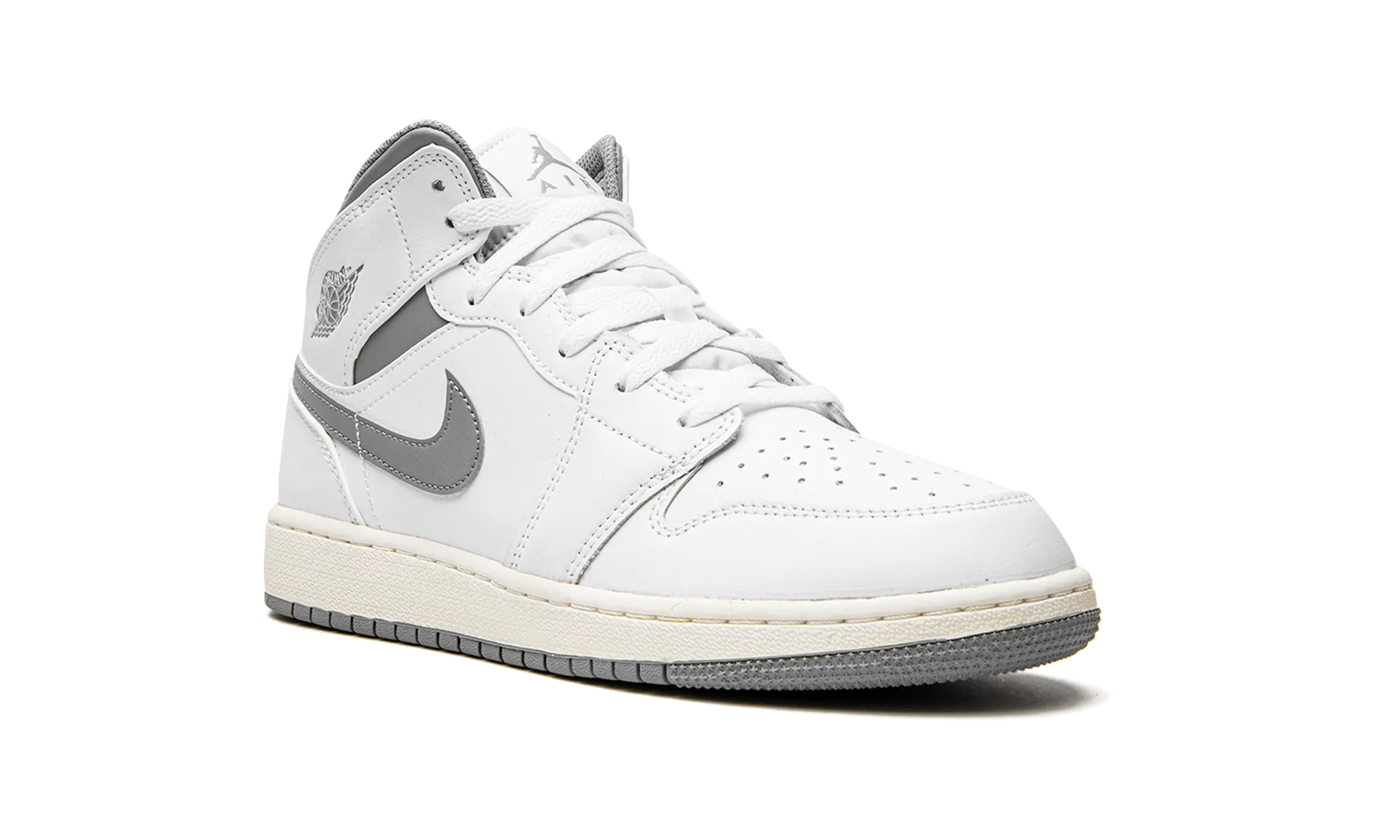 Air Jordan 1 Mid GS "Neutral Grey" jordan school kids shoes
