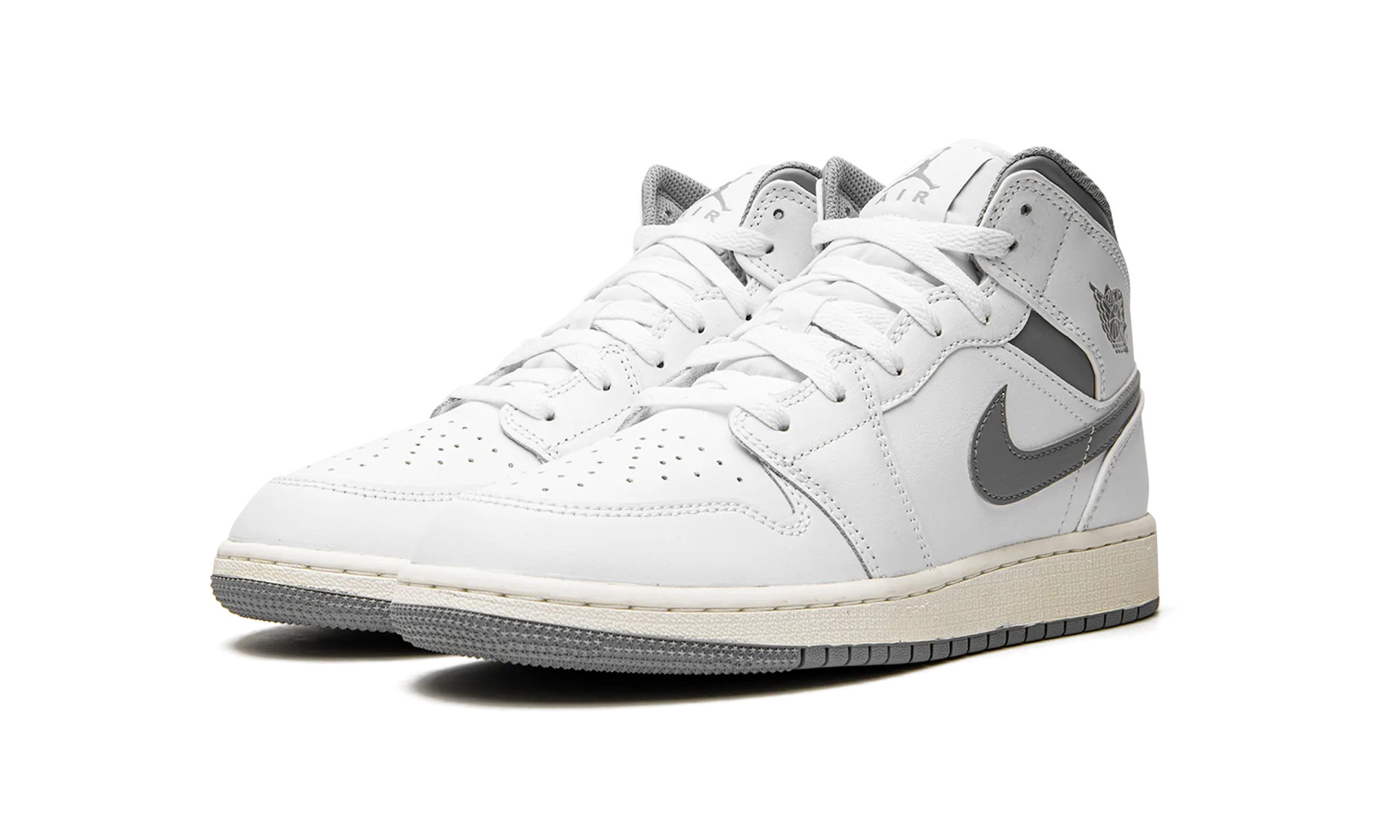Air Jordan 1 Mid GS "Neutral Grey" jordan school kids shoes