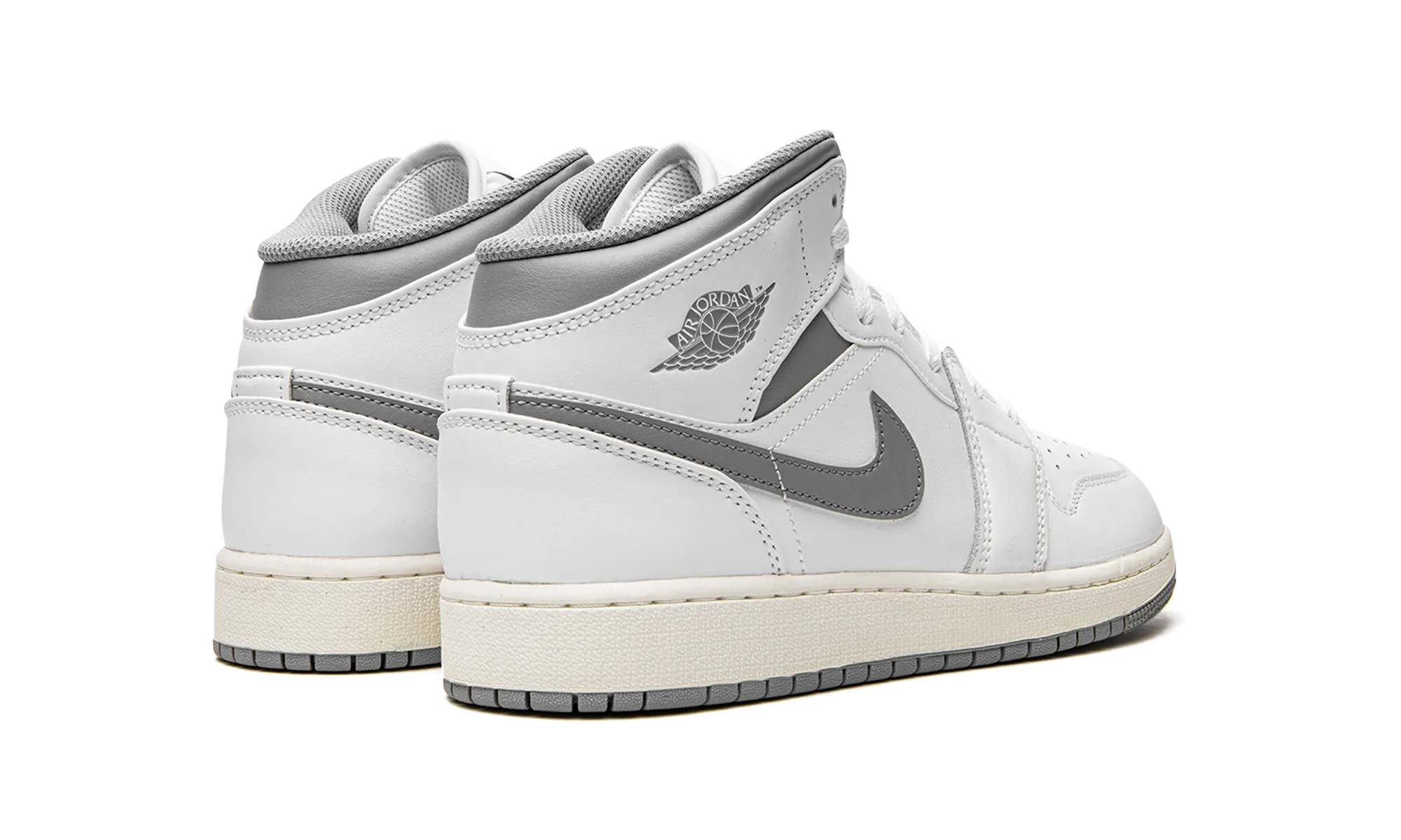 Air Jordan 1 Mid GS "Neutral Grey" jordan school kids shoes