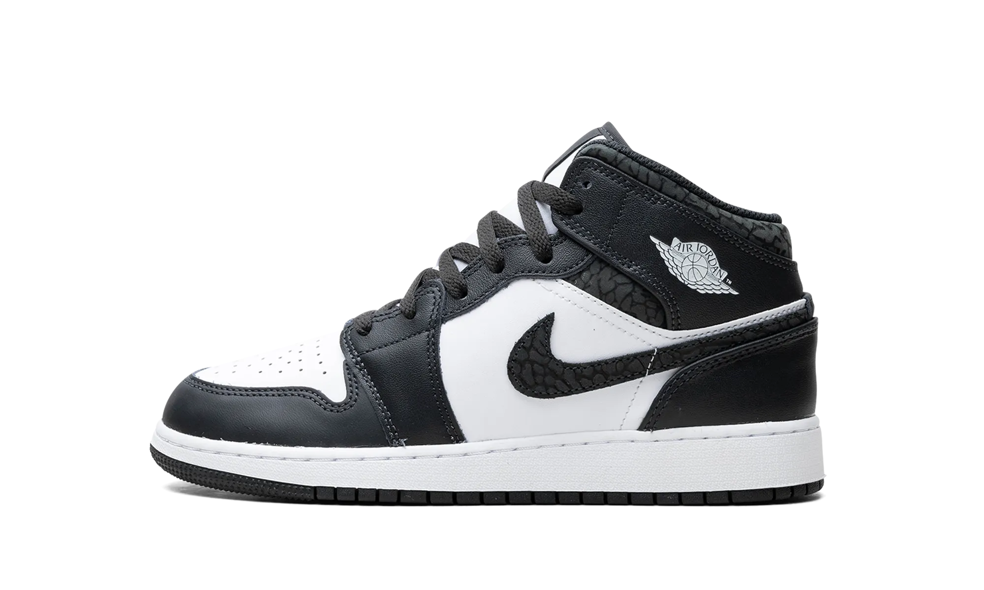 Air Jordan 1 Mid GS "Panda Elephant" Jordan Grade School styles