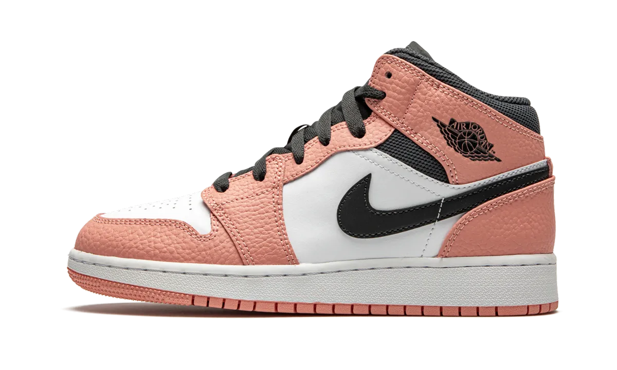 Air Jordan 1 MID GS "Pink Quartz" Jordan Grade School styles
