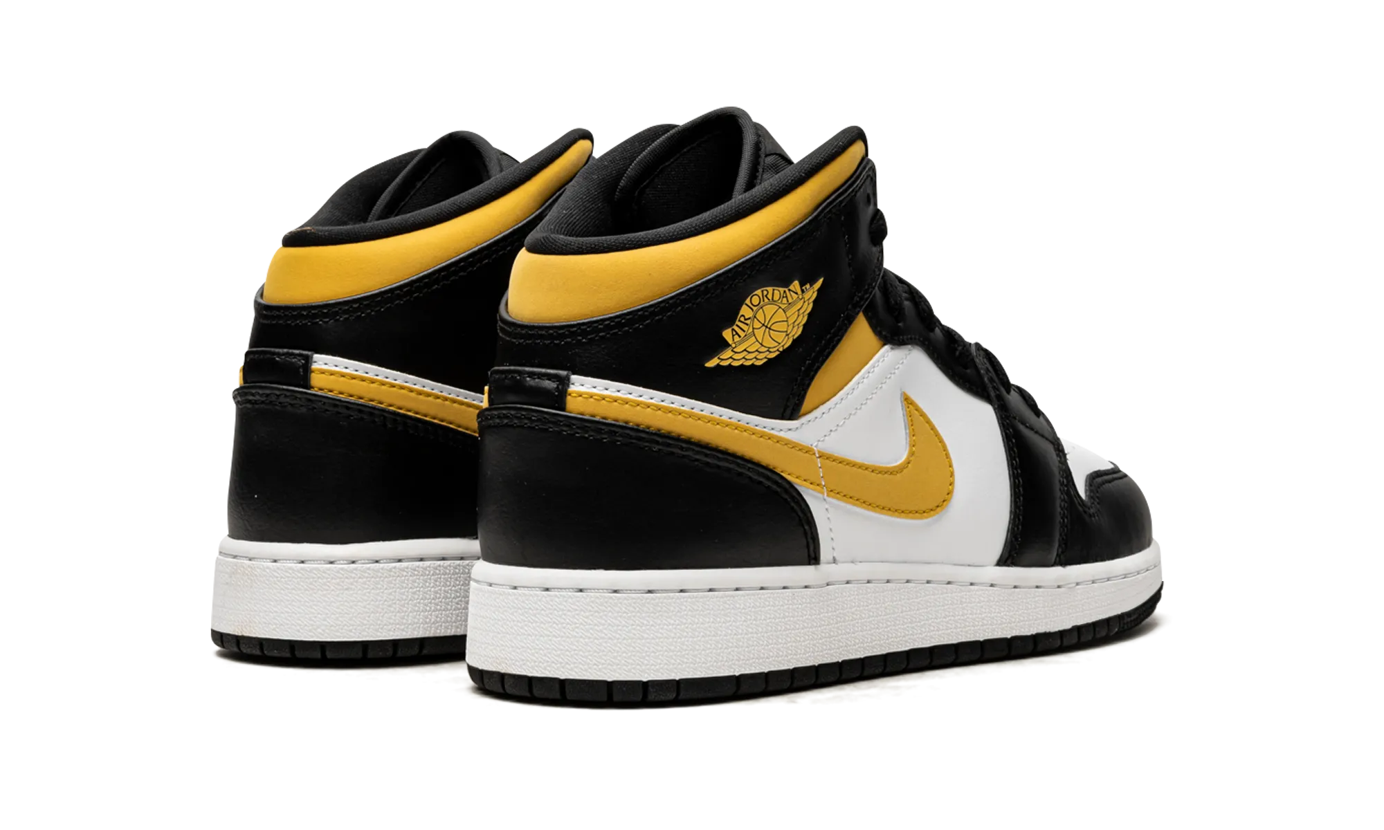 Air Jordan 1 Mid GS "Pollen / Black / White" jordan school kids shoes