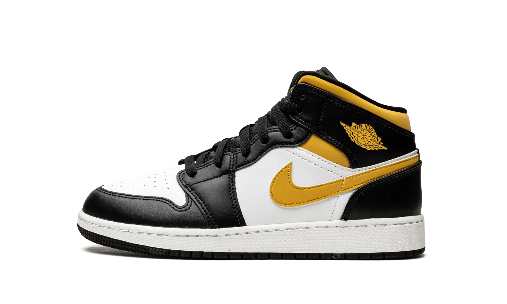 Air Jordan 1 Mid GS "Pollen / Black / White" Jordan Grade School styles