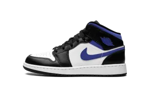 Air Jordan 1 Mid GS "Racer Blue / Black / White" Jordan Grade School shoes