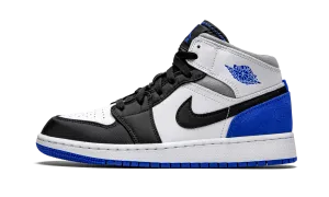 Air Jordan 1 Mid GS "Royal White" Jordan Grade School shoes