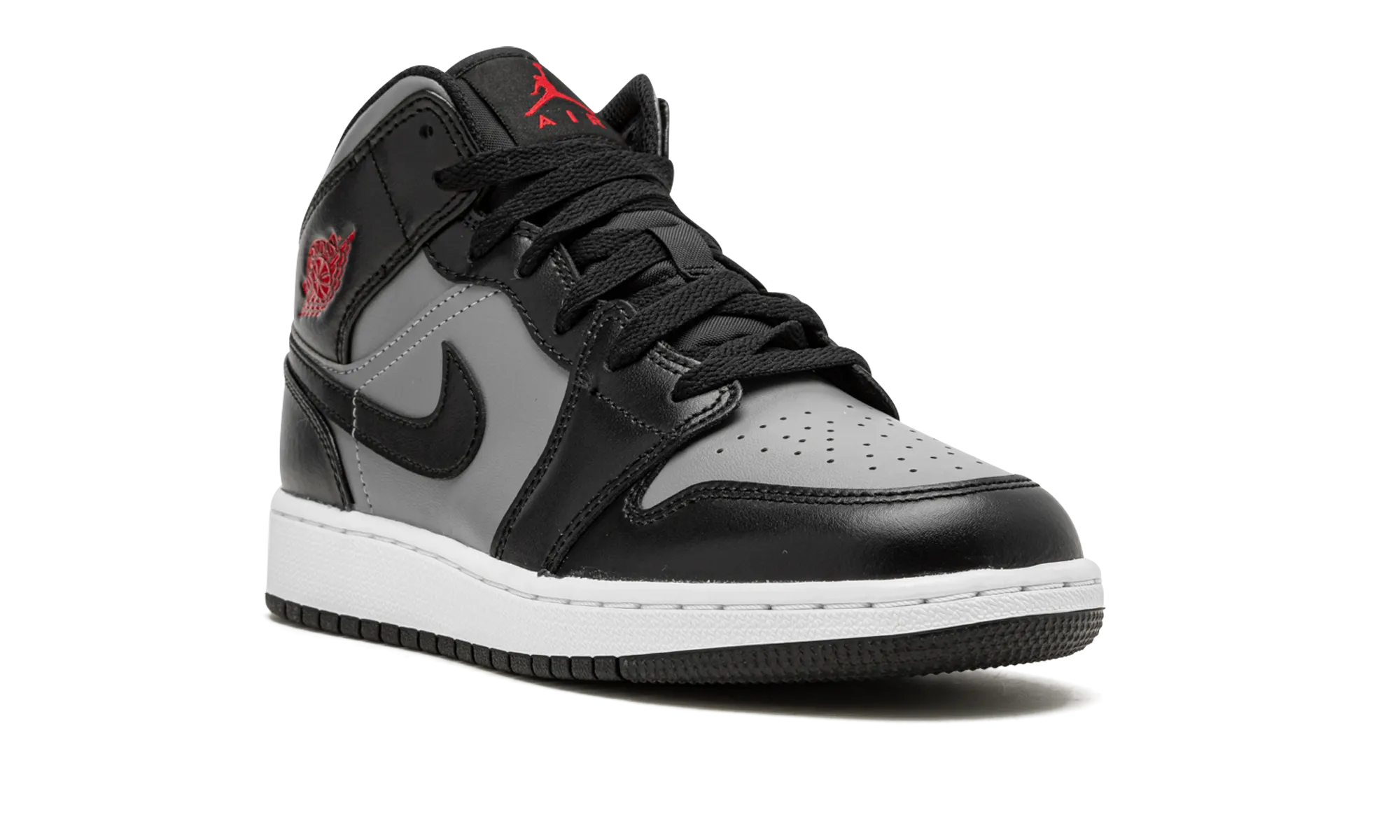 Air Jordan 1 Mid GS "Shadow / Red" jordan grade school sneakers