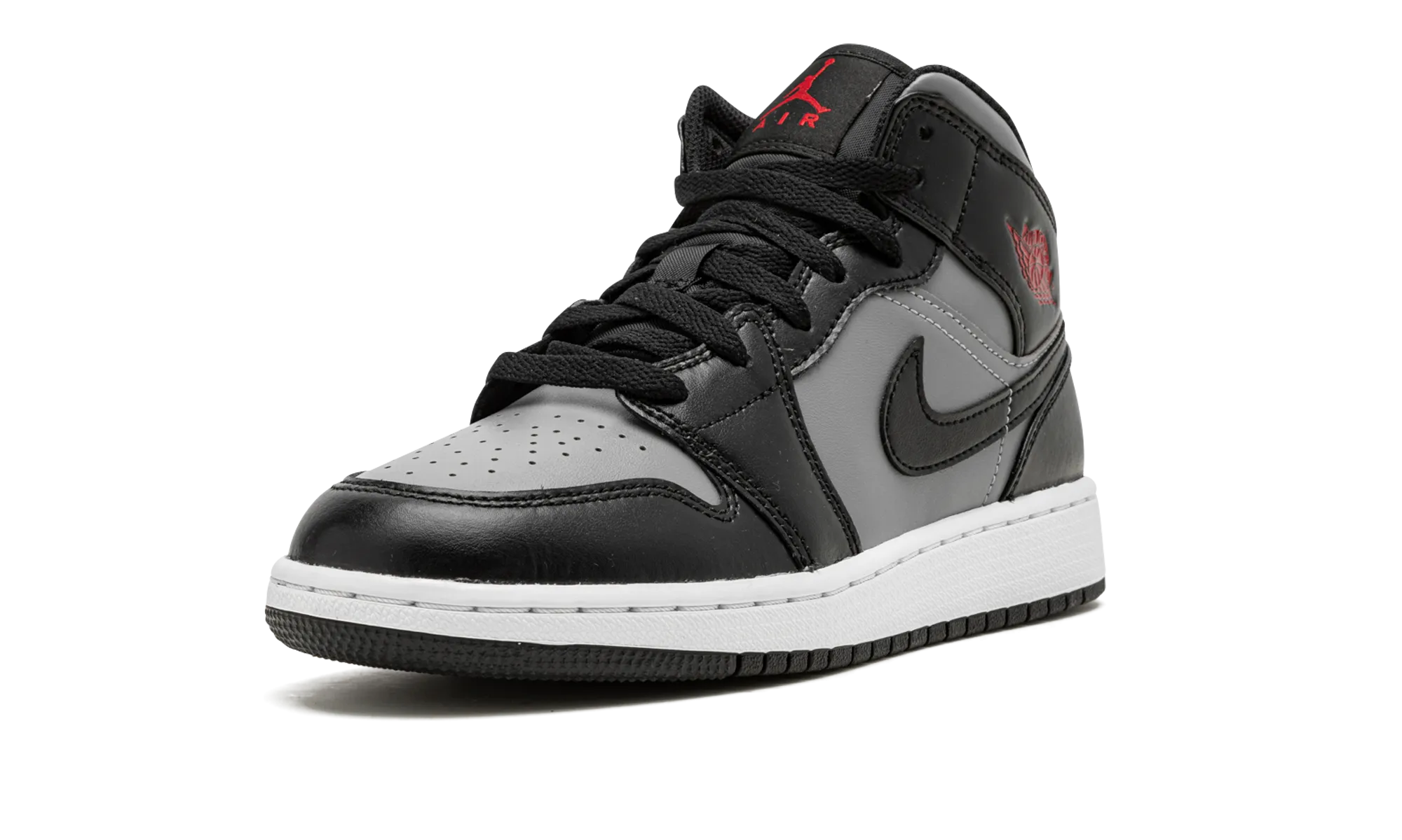 Air Jordan 1 Mid GS "Shadow / Red" jordan grade school sneakers