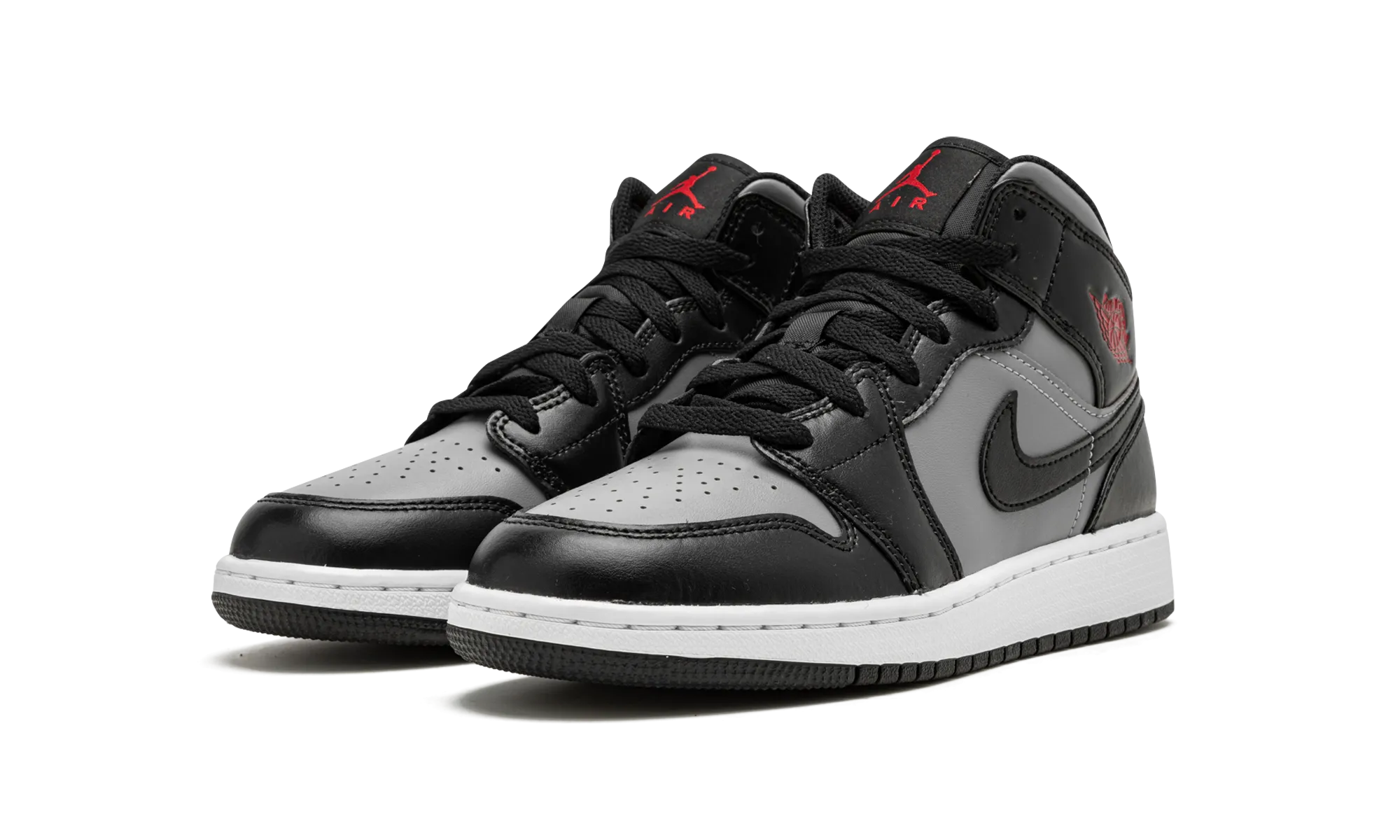 Air Jordan 1 Mid GS "Shadow / Red" jordan grade school sneakers