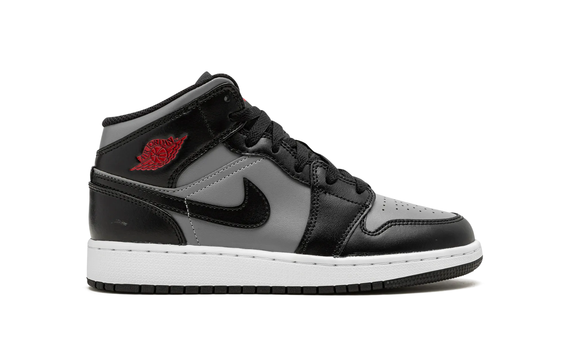 Air Jordan 1 Mid GS "Shadow / Red" jordan grade school sneakers